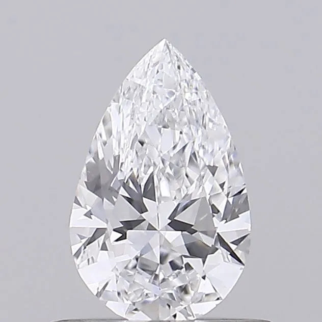 0.50ct Pear Natural Diamond (Colour D, Clarity VVS1, GIA Certified)