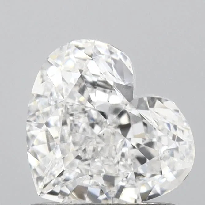 1.01ct Heart Lab Grown Diamond (Colour D, Clarity VS2, IGI Certified)