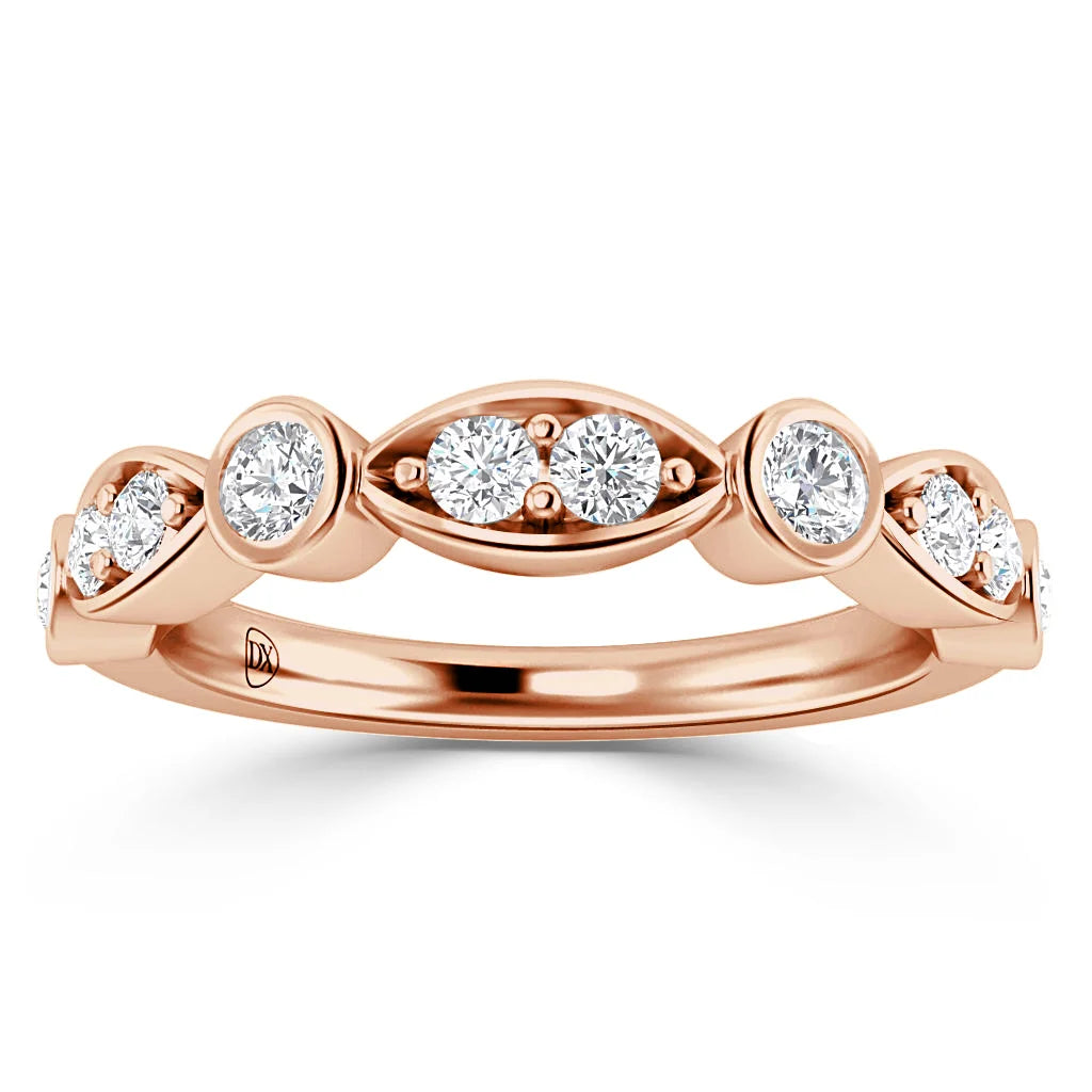 Elsa - 18ct Rose Gold Wedding Ring
