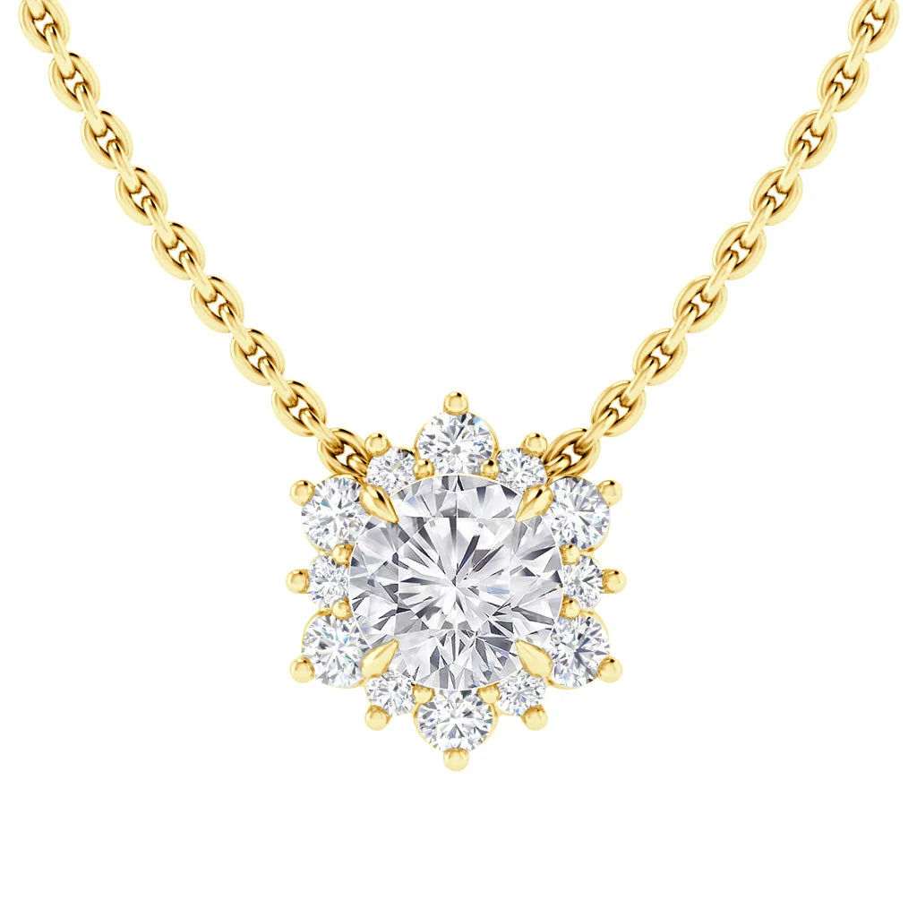 Nicola - .15ct Diamond Necklace 18ct Yellow Gold