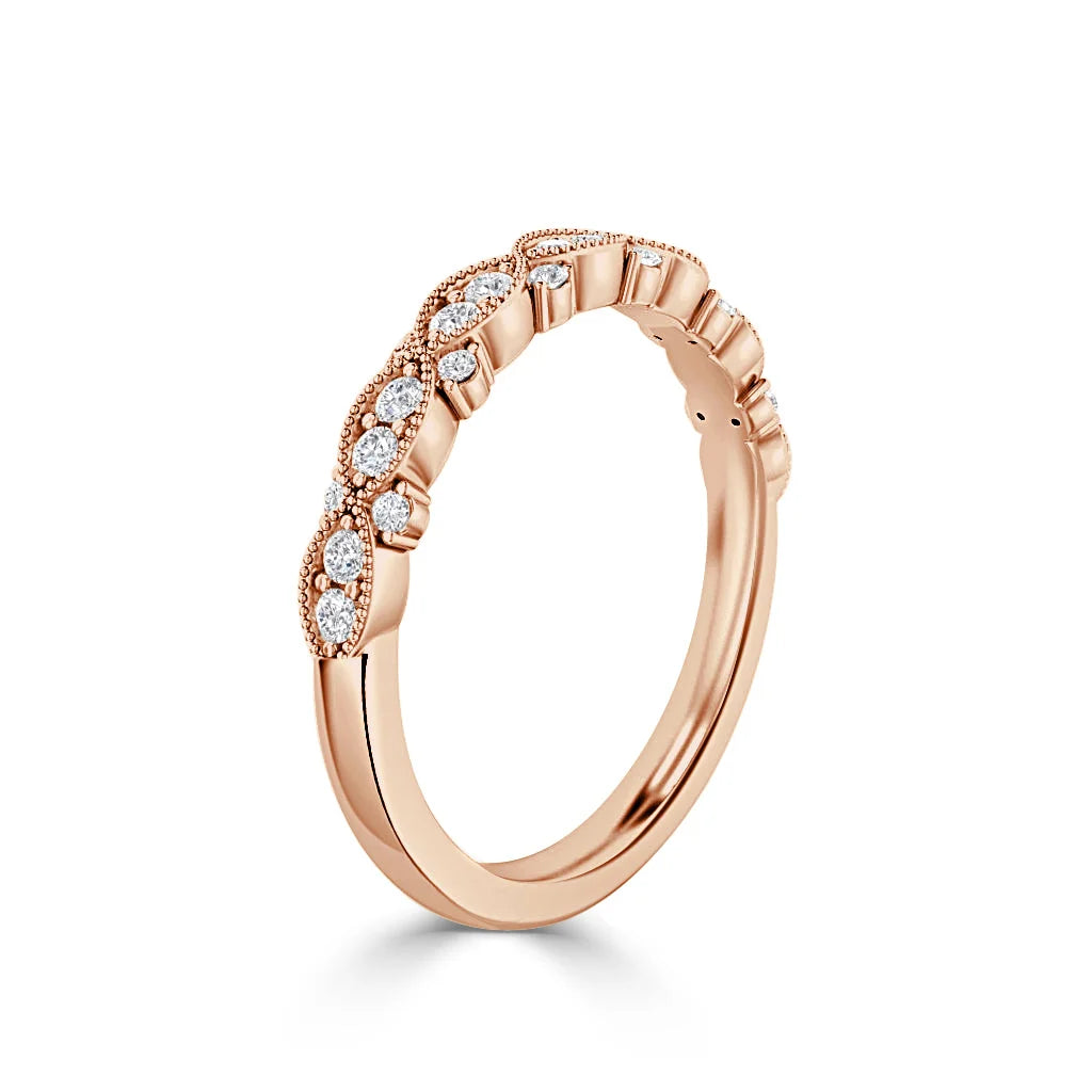 Samantha - 18ct Rose Gold Wedding Ring