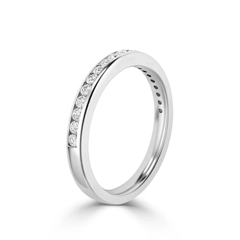 Elise - 18ct White Gold Wedding Ring