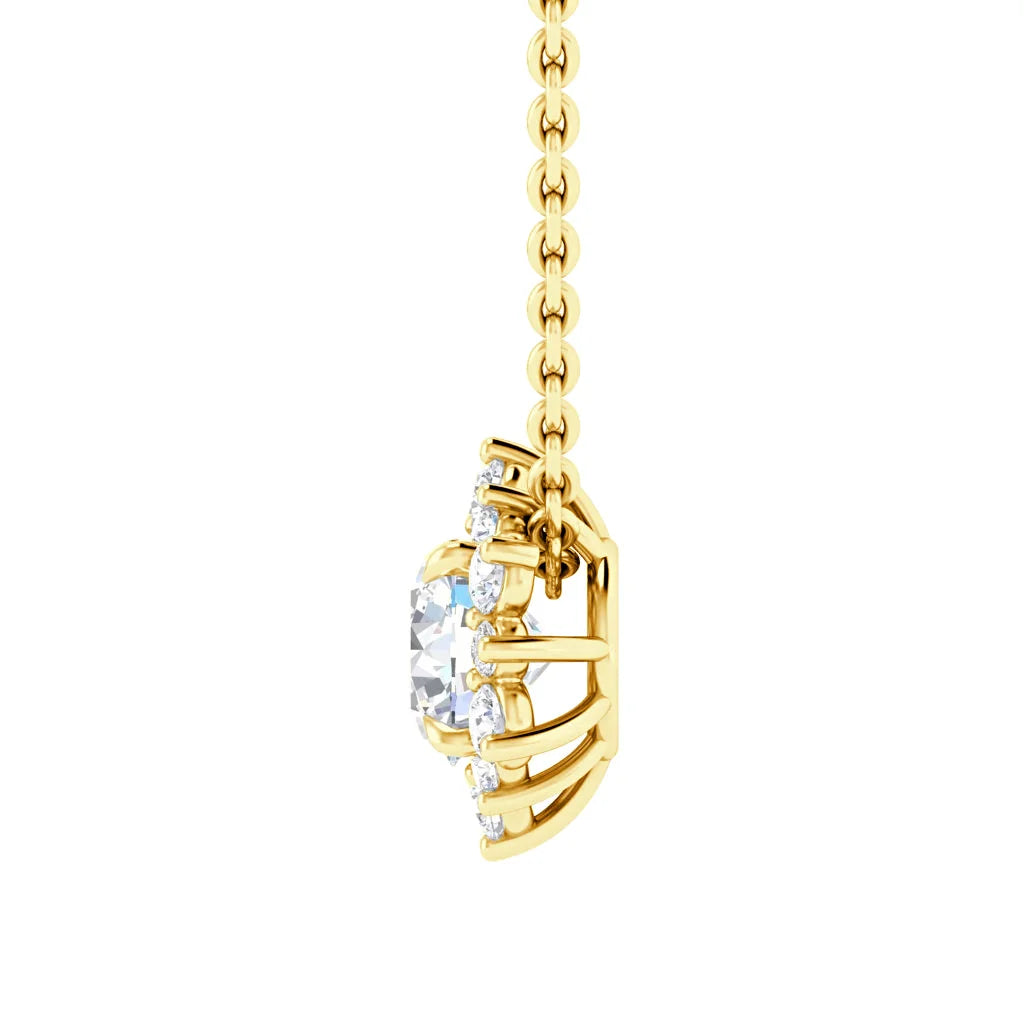 Nicola - .15ct Diamond Necklace 18ct Yellow Gold