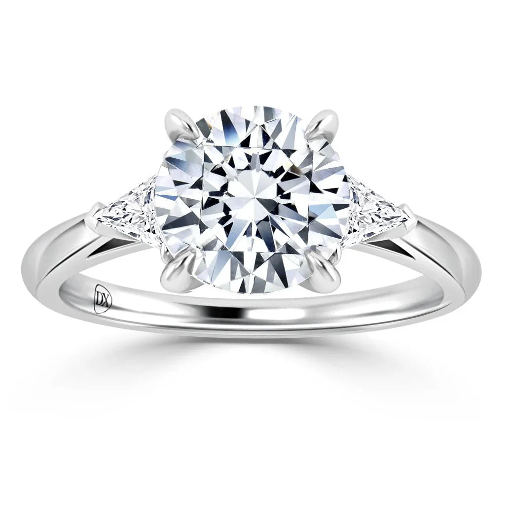 Eleanor - Round Cut Platinum Engagement Ring