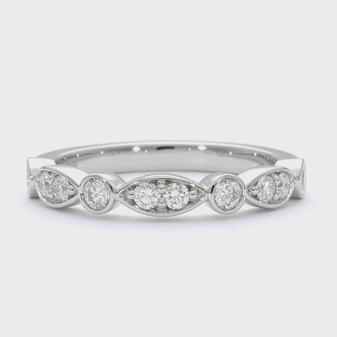 Elsa - Platinum Wedding Ring