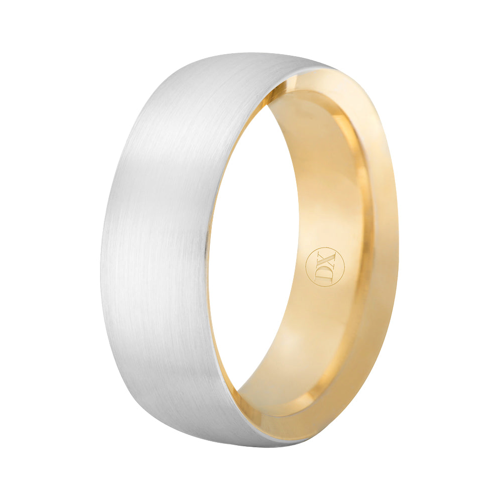 Two-Tone Gold Wedding Bands