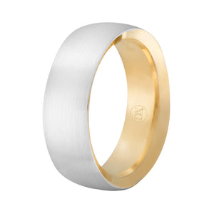 Two-Tone Gold Wedding Bands