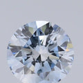0.82ct Round Lab Grown Diamond (Colour Fancy Blue, Clarity VVS2, Cut ID, IGI Certified)