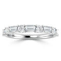 Haleigh - 18ct White Gold Natural Diamond Wedding Ring