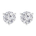 Hannah - 18ct Round Cut Diamond Earrings 18ct White Gold