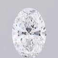 1.10ct Oval Lab Grown Diamond (Colour D, Clarity VS1, IGI Certified)