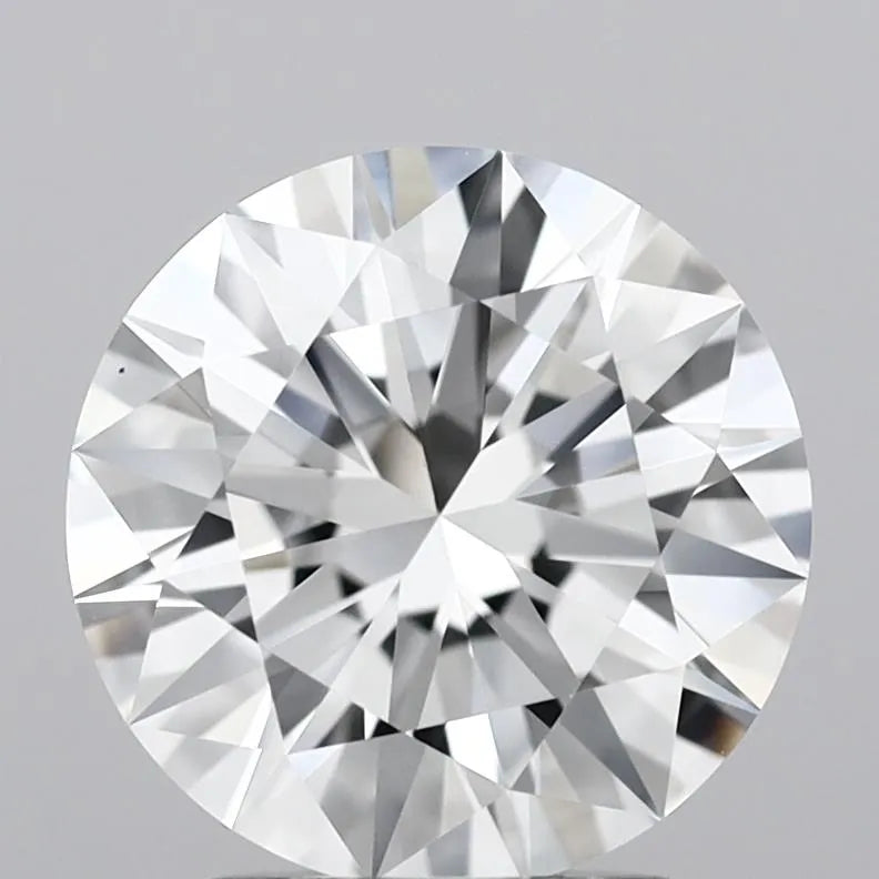 1.91ct Round Natural Diamond (Colour F, Clarity VVS1, Cut EX, GIA Certified)