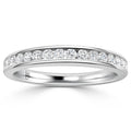 Elise - 18ct White Gold Natural Diamond Wedding Ring
