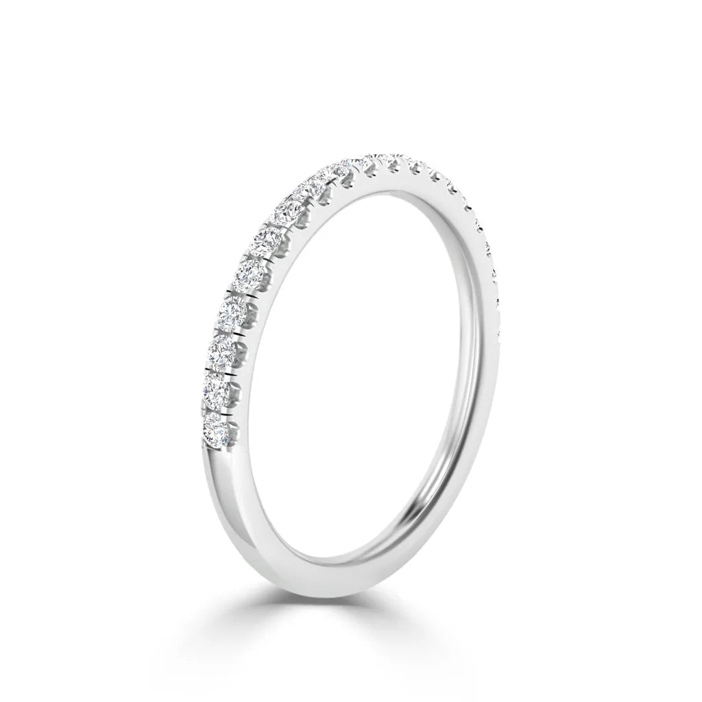 Freya - Platinum Natural Diamond Wedding Ring