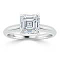 Jessica - Asscher Cut 18ct White Gold Engagement Ring