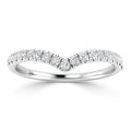 Annika - Platinum Natural Diamond Wedding Ring