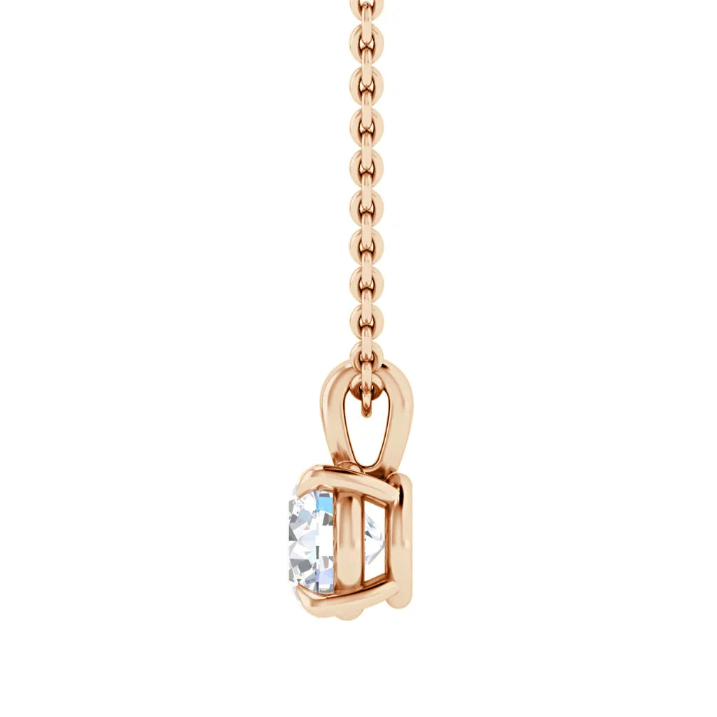 Lillian - 18ct Diamond Necklace 18ct Rose Gold