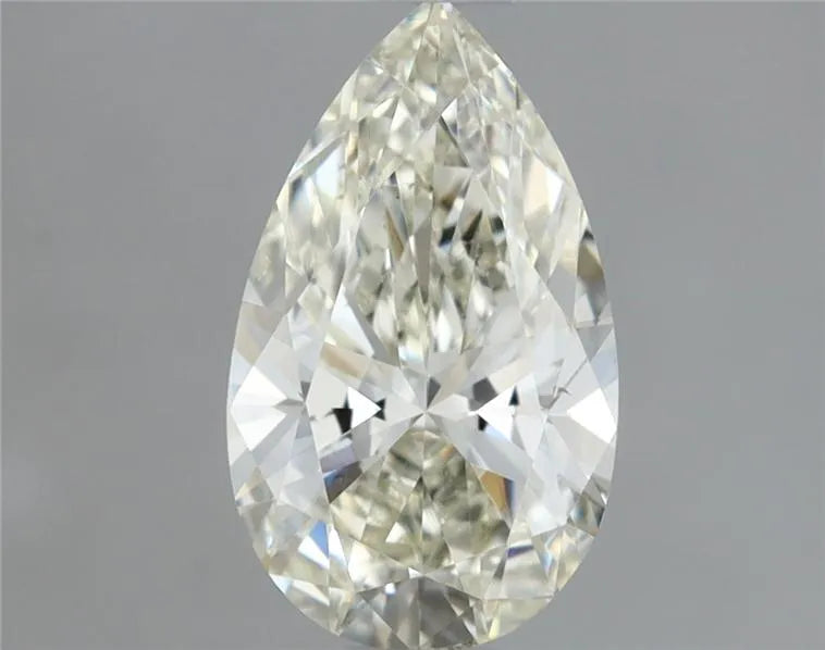 0.50ct Pear Natural Diamond (Colour J, Clarity VS2, Cut VG, IGI Certified)