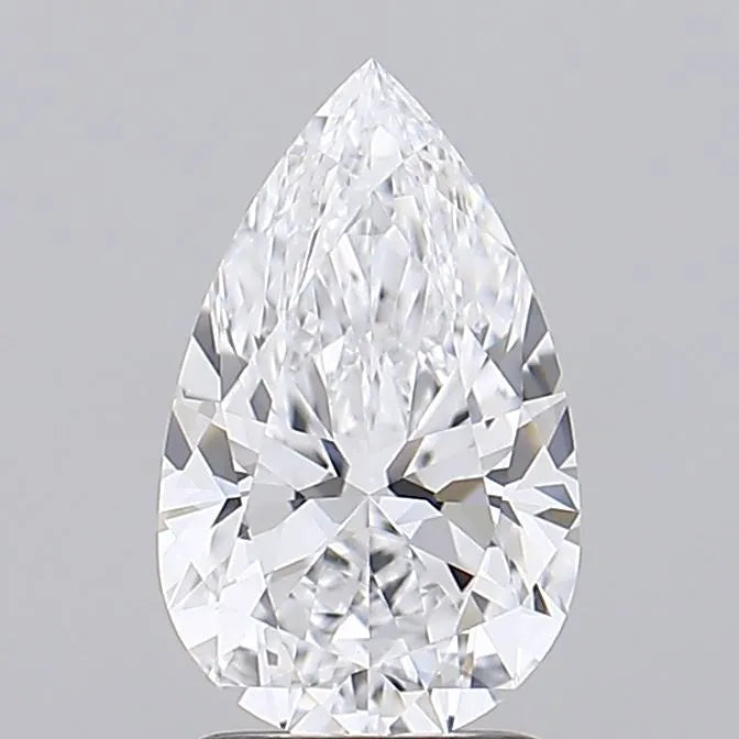 1.35ct Pear Lab Grown Diamond (Colour D, Clarity VVS1, IGI Certified)