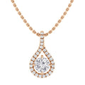Valentina - .12ct Diamond Necklace 18ct Rose Gold