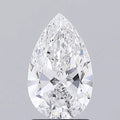 1.37ct Pear Lab Grown Diamond (Colour E, Clarity VVS2, IGI Certified)