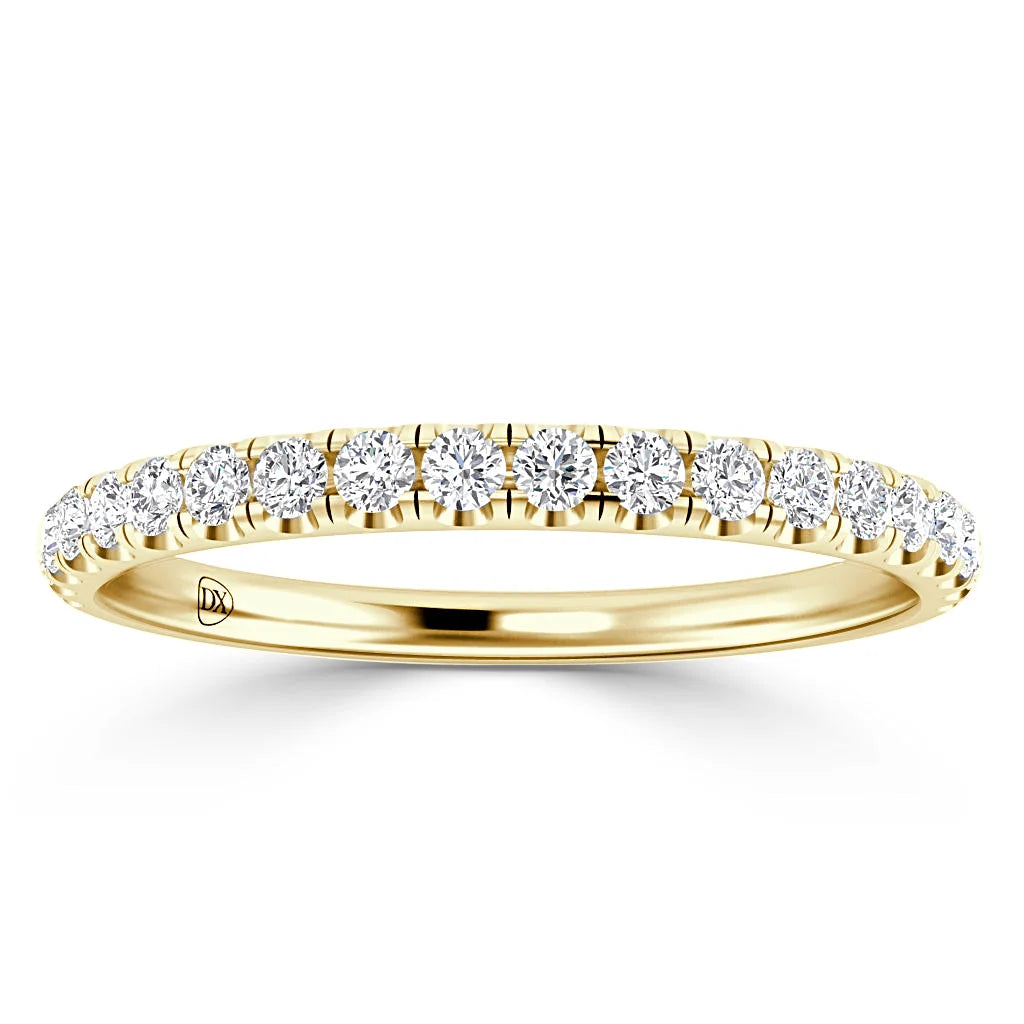 Freya - 18ct Yellow Gold Natural Diamond Wedding Ring