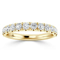Violet - 18ct Yellow Gold Natural Diamond Wedding Ring