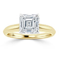 Jessica - Asscher Cut 18ct Yellow Gold Engagement Ring