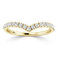 Annika - 18ct Yellow Gold Natural Diamond Wedding Ring