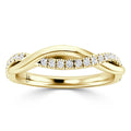 Natasha - 18ct Yellow Gold Natural Diamond Wedding Ring