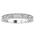 Mary - 18ct White Gold Wedding Ring