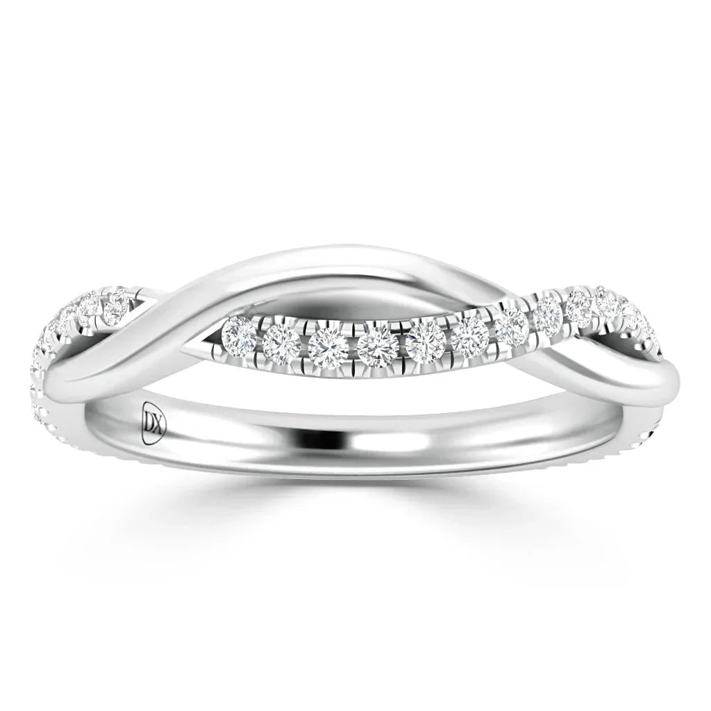 Natasha - Platinum Natural Diamond Wedding Ring