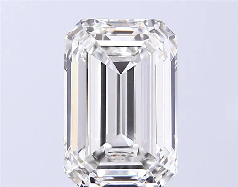 5.06ct Emerald Lab Grown Diamond (Colour G, Clarity VVS2, IGI Certified)