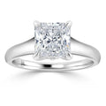 Sara - Radiant Cut 18ct White Gold Engagement Ring