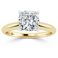 Lucy - Cushion Cut 18ct Yellow Gold Engagement Ring