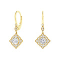 Renee - .29ct Round Cut Diamond Earrings 18ct Yellow Gold