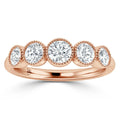 Ava - 18ct Rose Gold Wedding Ring