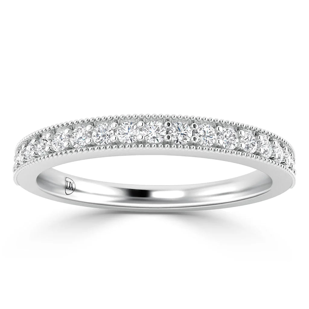 Angelica - Platinum Natural Diamond Wedding Ring