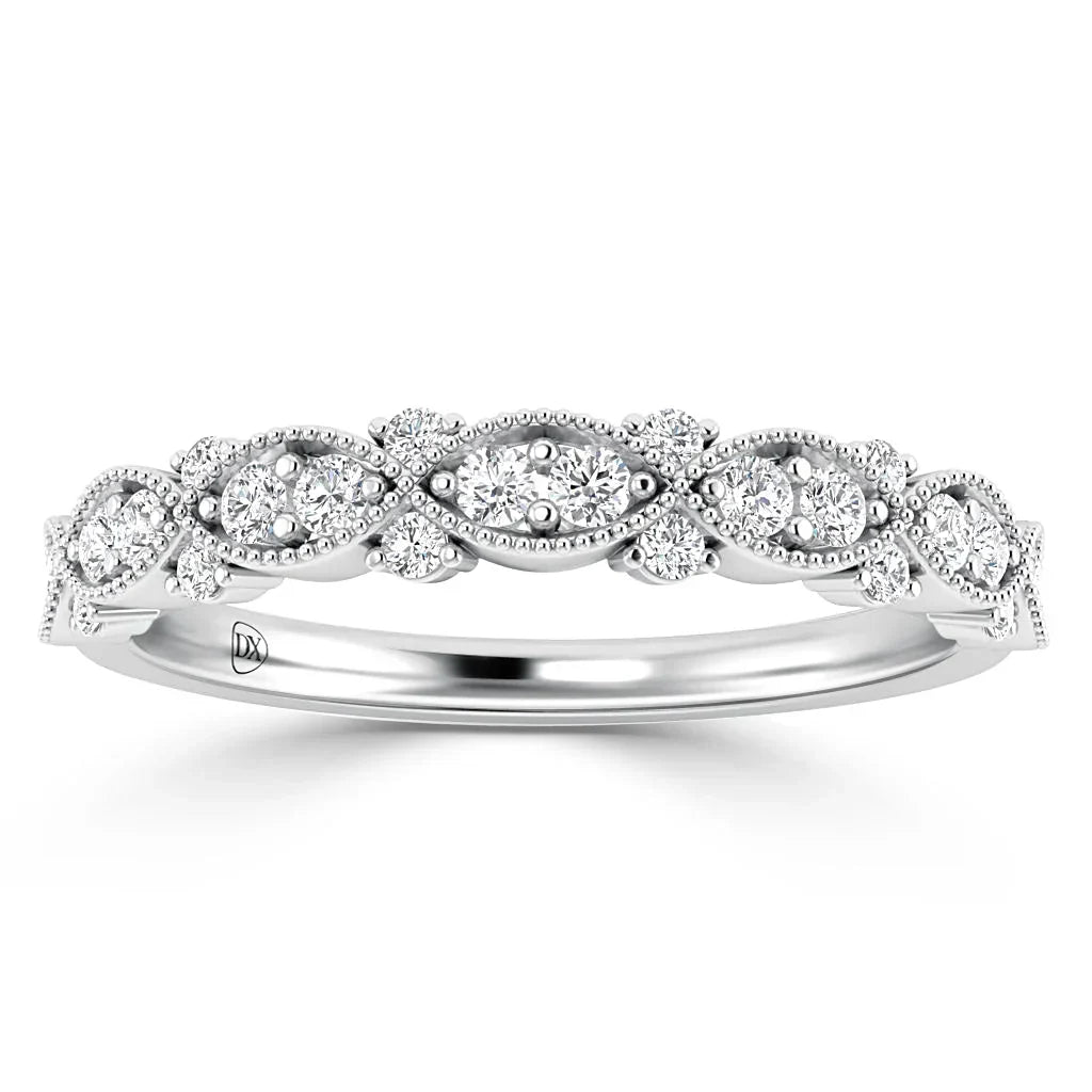 Samantha - 18ct White Gold Natural Diamond Wedding Ring