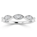 Rita - Platinum Natural Diamond Wedding Ring