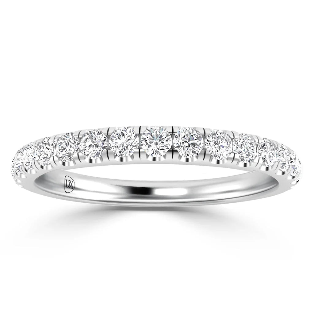 Chanelle - 18ct White Gold Natural Diamond Wedding Ring