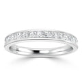 Amelia - Platinum Natural Diamond Wedding Ring