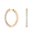 Piper - .48ct Natural Diamond Earrings 18ct Rose Gold
