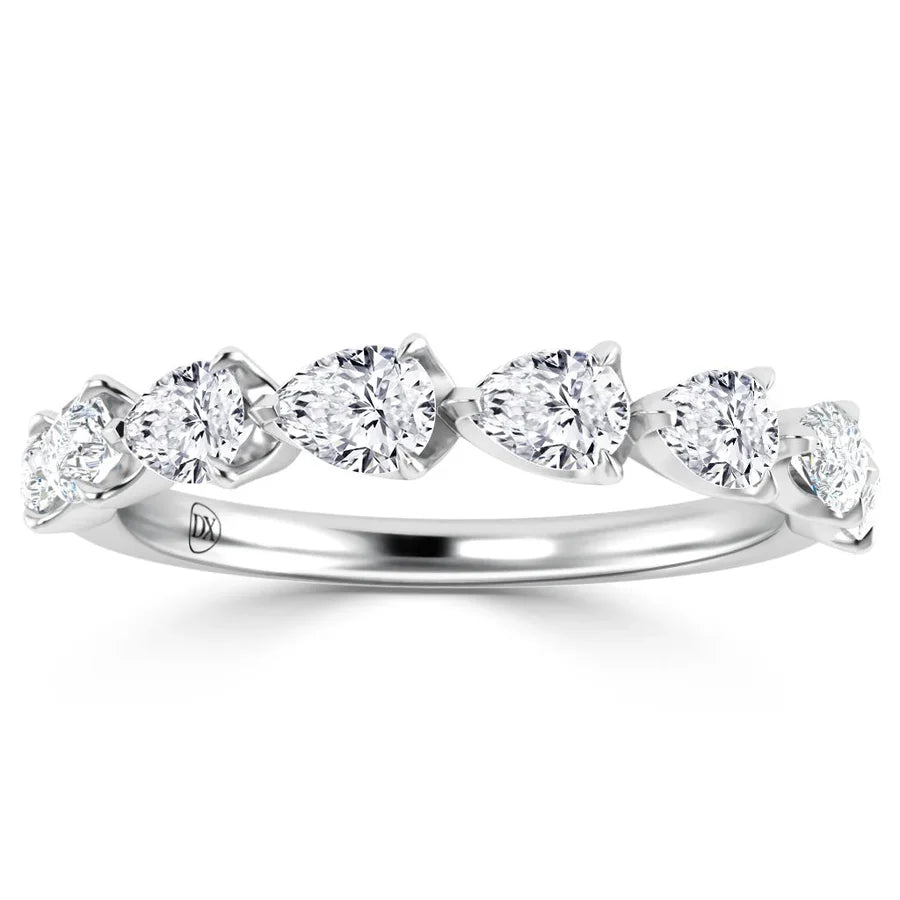 Aaliyah - 18ct White Gold Wedding Ring
