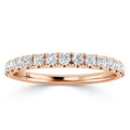 Jemma - 18ct Rose Gold Natural Diamond Wedding Ring