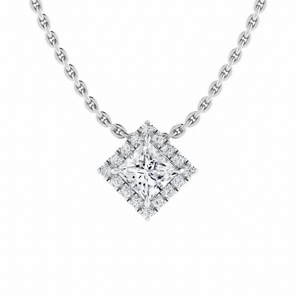 Savannah - .08ct Diamond Necklace Platinum