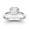 Clementine - Radiant Cut 18ct White Gold Engagement Ring