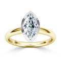 Clementine - Marquise Cut 18ct Yellow Gold Engagement Ring