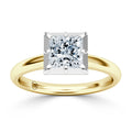 Clementine - Princess Cut 18ct Yellow Gold Engagement Ring