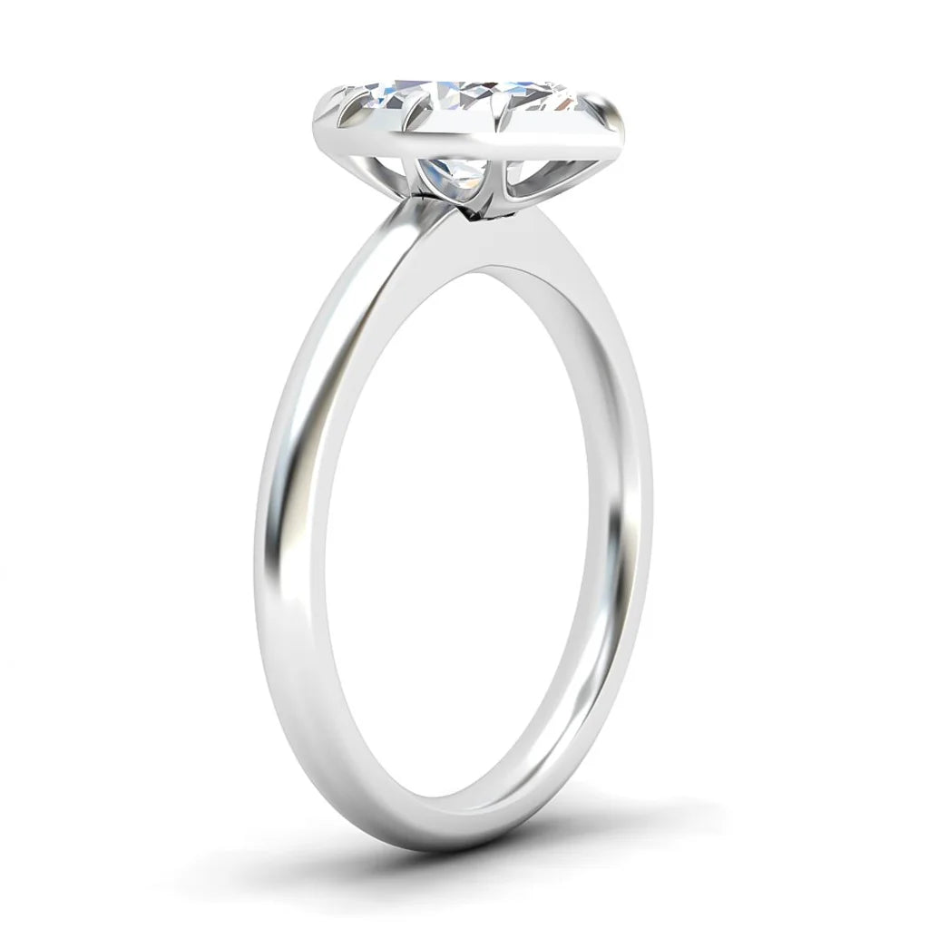 Clementine - Marquise Cut Platinum Engagement Ring